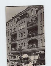 Postcard Vintage/Old/Black & White Print of a Building/Establishment picture