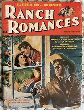 Ranch Romances 12/2/1953-Christmas crime cover-Pulp stories by Talmage Powell... picture