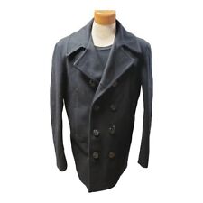 US Armed Forces Navy Wool Pea Coat - Size 42 Long picture