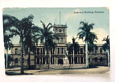 Judiciary Building Honolulu Hawaii Postmarked 1912 Vintage Postcard picture