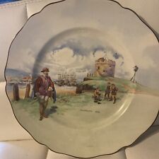 Antique Royal Doulton Collector / Display Plate Plymouth Hoe picture