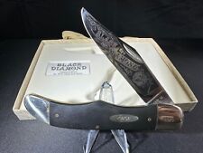 1984 NOS CASE XX 2165 SS Black Diamond Limited Edition 0620 Folding Knife NIB picture