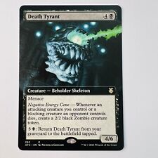 Magic The Gathering Mtg Death Tyrant Borderless Forgotten Realms Excellent Rare picture