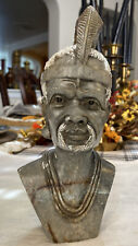 Vintage African Shona Sculpture made from Serpentine Stone Signed picture