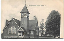 Vermont-Bristol-Congregational Church-Antique Postcard picture
