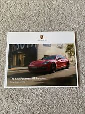 2018 PORSCHE PANAMERA GTS models 38-page Original Sales Brochure picture