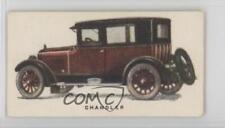 1924 Imperial Tobacco Canada Motor Cars Tobacco E50 Chandler #2 0t5 picture