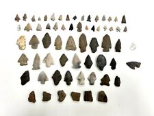 64 Piece Native American Artifact And Arrowhead Points Collection picture