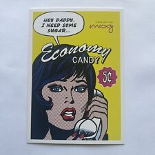 Economy Candy/Moxy Hey Daddy, I Need Some Sugar Postcard UNP Continental Woman picture