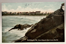 Short Beach from Union Bluffs, York Beach, Maine ME Postcard picture