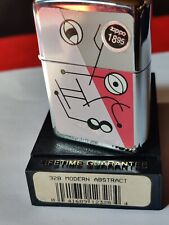 Zippo lighter MODERN ABSTRACT 328 1994 X Geometric new in labeled box *Rare  picture