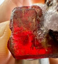 69 Carats Ultra Rare Full Terminated Red Tantalite Huge Crystal From Kunar @AFG picture