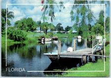Postcard - Scenic Waterway, Florida picture