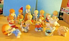 Enesco 16 Figures and 2 Animals Retro 1980's Covering a Lot of Holidays picture