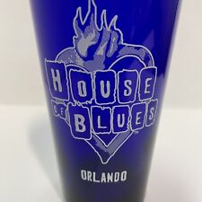 Cobalt Blue HOUSE OF BLUES  Tumbler Glass Orlando Cup 5 3/4
