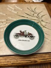 Cute & Small Vintage 1902 Autocar Runabout Gold Trim Porcelain Coin Dish picture