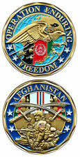 AFGHANISTAN ENDURING FREEDOM OEF COMBAT CHALLENGE COIN  picture