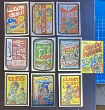 2016 Topps Mars Attacks ATTACKY PACKAGES Wacky Packages 1st Chase FOIL Set picture