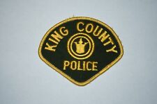 King County Washington Collectible Police Shoulder Patch picture