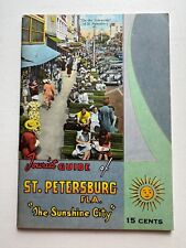 1947 St Petersburg Florida Travel Guide w/ Great Color Illustrations of the City picture