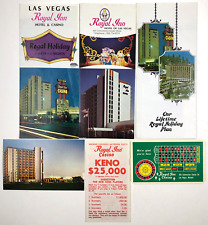 Vintage 1970s 80s  Royal Inn Hotel Casino Las Vegas Paper Advertising Lot picture