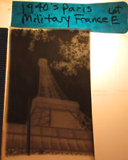 Vintage 1940s Photo 120 Negative WWII Wartime Europe Paris France Eiffel Tower picture