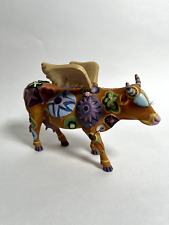 2000 Westland Cow Parade Angeli Cow #9127 Hand Painted Figurine Angel Wings picture