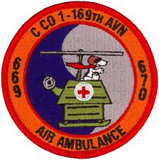 US ARMY C Co 1-168th General Support Aviation Battalion Air Ambulance Patch picture