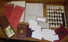 1940s Lot Personal Paper Items Checks Albert Ellis Carey Family Phillipsburg PA picture