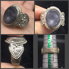 Wonderfull Old Centrail Asian Jewllery Unique Mixed Sliver Antique Ring picture