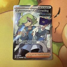 Pokemon TCG | Ciphermaniac's Codebreaking Temporal Forces 198/162 Ultra Rare NM picture