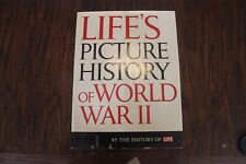 Life's Picture History Of World War II 1950 1st Edition Hardcover With Dustcover picture