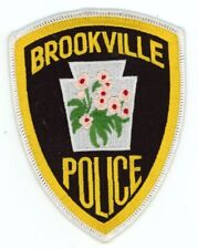 PENNSYLVANIA PA BROOKVILLE POLICE NICE SHOULDER PATCH SHERIFF picture