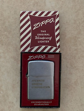 Vintage Zippo lighter Stubnitz Greene Corp 1950's pat. 2517191 picture
