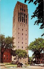 Burton Memorial Carillon Tower Ann Arbor Michigan University Campus Vtg Postcard picture