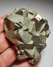 Pyrite crystals, beautiful. Huanzala Mine, Peru. 211 grams. Video. picture