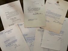 signed letters - re: appointment to job : Eisenhower, Ford, Dewey, Rockefeller picture