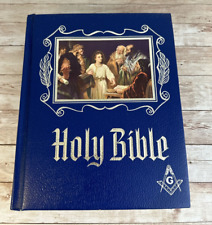 HOLY BIBLE Masonic Master Reference King James RED LETTER  EDITION picture