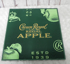 Crown Royal Regal Apple Rubber Bar Spill Mat 16.25” X 16.25” picture