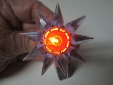 1930s C-6 Single Row MATCHLESS STAR Light - Blue w Amber Gem picture