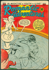 Vintage 1954 Romantic Adventures #45 FINE Golden Age Pre-Code Romance Comic picture