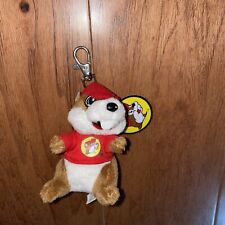 BUC-EES Plush Mascot Beaver w/Hat Keychain Nwt picture