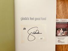 Giada De Laurentiis autograph auto signed Feel Good Food hardcover cookbook JSA picture