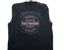 Harley Davidson Shirt Adult Extra Large Trust Me Its Big Tank Top Black Mens picture
