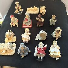 Ashton Drake Heirloom Miniature Baby Doll Ornaments Lot of 15 Ornaments Complete picture