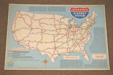 NOS 1963 GM Dealership Advertising Interstate Highway System OK Dealer Service picture