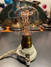 antique Shelby bulb antique light bulb WORKING O C White lamp Faries lamp era  picture