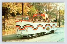 Postcard Railroad Train SEPTA Trolley Boat Blackpool UK 1970s Unposted Chrome picture