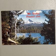 Mt Thielsen Diamond Lake Oregon Vintage Postcard by Western Color Sales Inc. picture