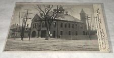 Fire Department Station Roslindale MA Massachusetts Postcard picture